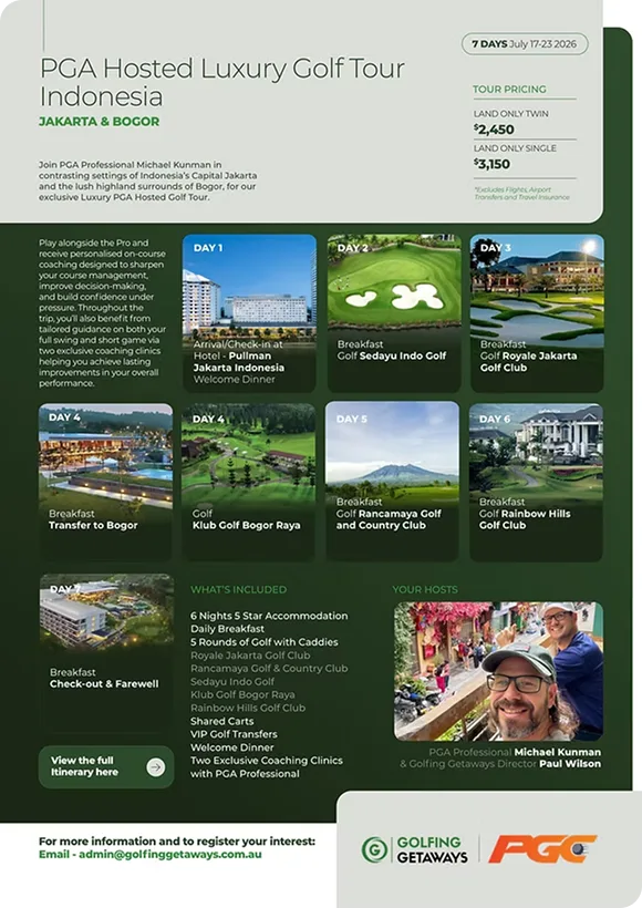 Golf Tour Indonesia