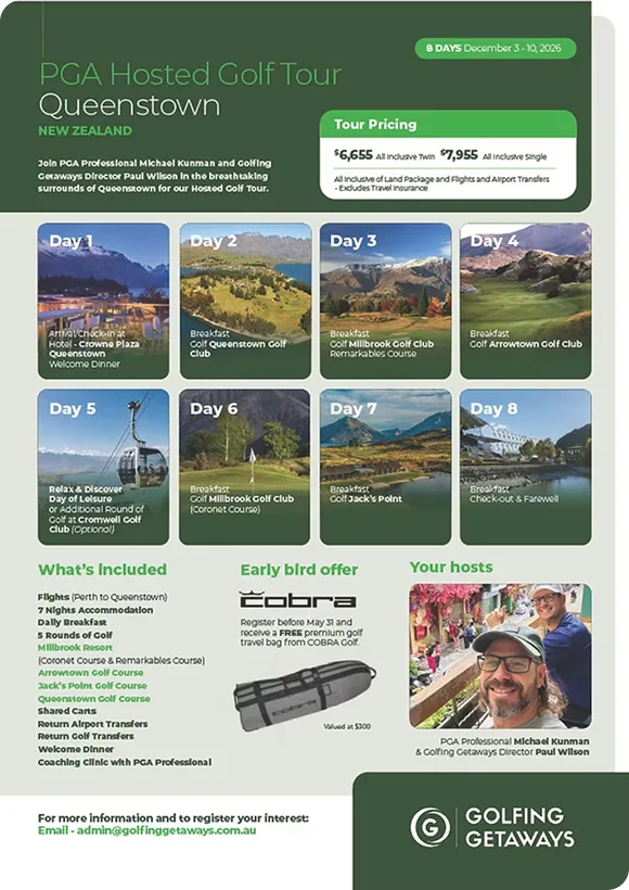 Golf Tour New Zealand