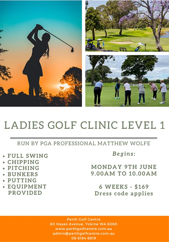 Ladies Golf Clinic Level 1