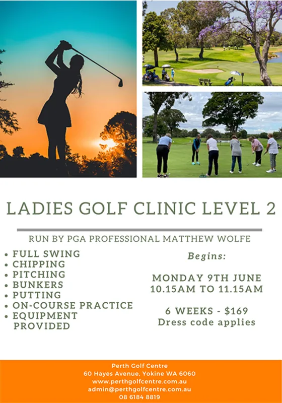 Ladies Golf Clinic Level 2